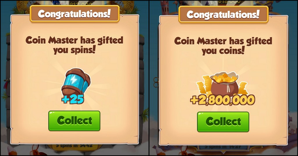 Coin Master Free Spin And Coins Links Get Daily Free Coins And Spins Get Free 25 Spins And 2 8 Million Coins 12th March 2k19 4th 5th Link